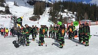 Carnaval op de piste