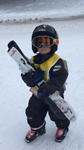 Kleine mannetjes, grote ski's