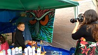 PdeG live painting in Bennebroek