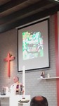 Een viering in de kerk in Hoofddorp