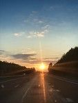 Terugreis Berlijn #zonsondergang5