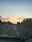 Terugreis Berlijn #zonsondergang3