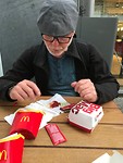 Eten bij de Mac