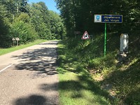 In de Vogezen aangekomen