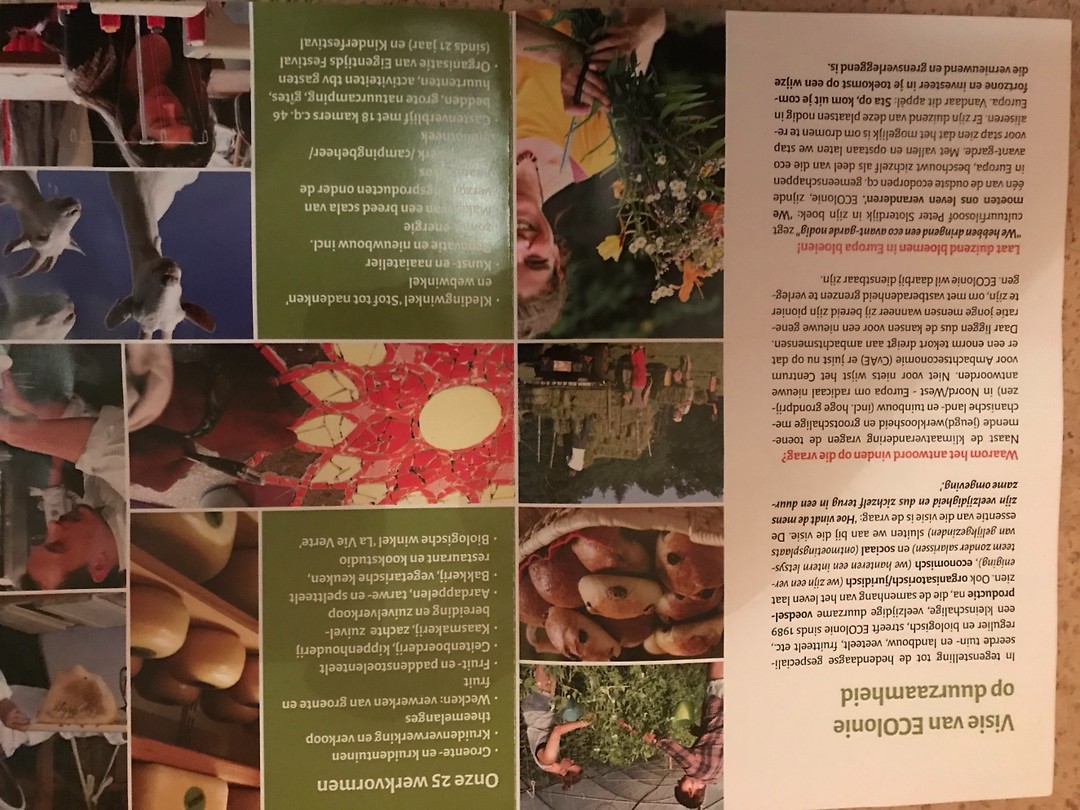 Ecolonie tekst