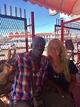 Samen met de oude ' stuurman' Eric.