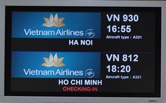 Vlucht VN 930 naar Luang Prabang