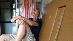 Dat wordt een treinreis van elf uur.