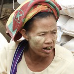 Markt koopvrouw