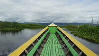 Varen op het Inle Lake