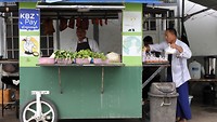 De plaatselijke snacktent.