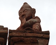 Detail van een pagode.