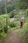 Balcoes wandeling in Parque natural do Rebeiro Frio