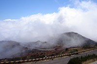 Opkomende mist op Pico do Arieiro en Pico Ruivo
