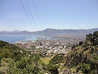 Uitzicht op Palermo
