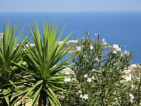 De eerste prachtige uitzichten (vanaf Heraklion)