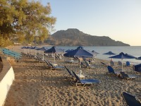 Het strand van Plakias verkennen