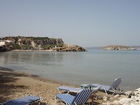 Strand bij Almirida