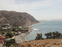 Uitzicht op Agia Galini