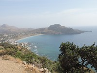 Plakias gezien vanaf Sellia