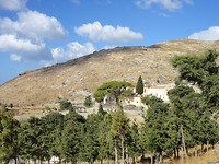 Het klooster op de berg
