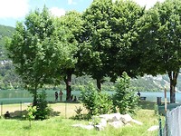 Picknicken bij het meer van Nantua