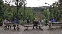Wachten voor de terugweg