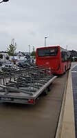 De fietsbus in Daun