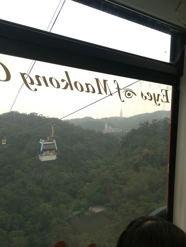 foto 11 Maokong Gondola met Taipei 101