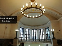 Metrostation Park Kultury, een pareltje!