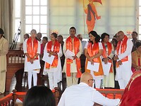Arya Dewaker Hindu Temple - ceremonie 9 april 2023