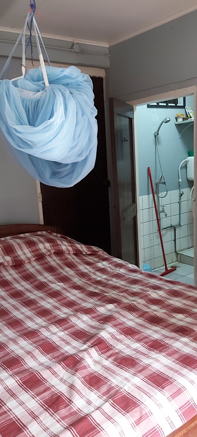 Onze logeerkamer bij Hildah
