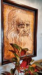 Leonardo Da Vinci in mozaïek!