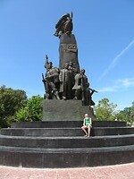 Vlorë - standbeeld