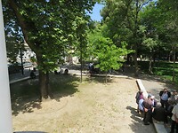 Mannen in het park