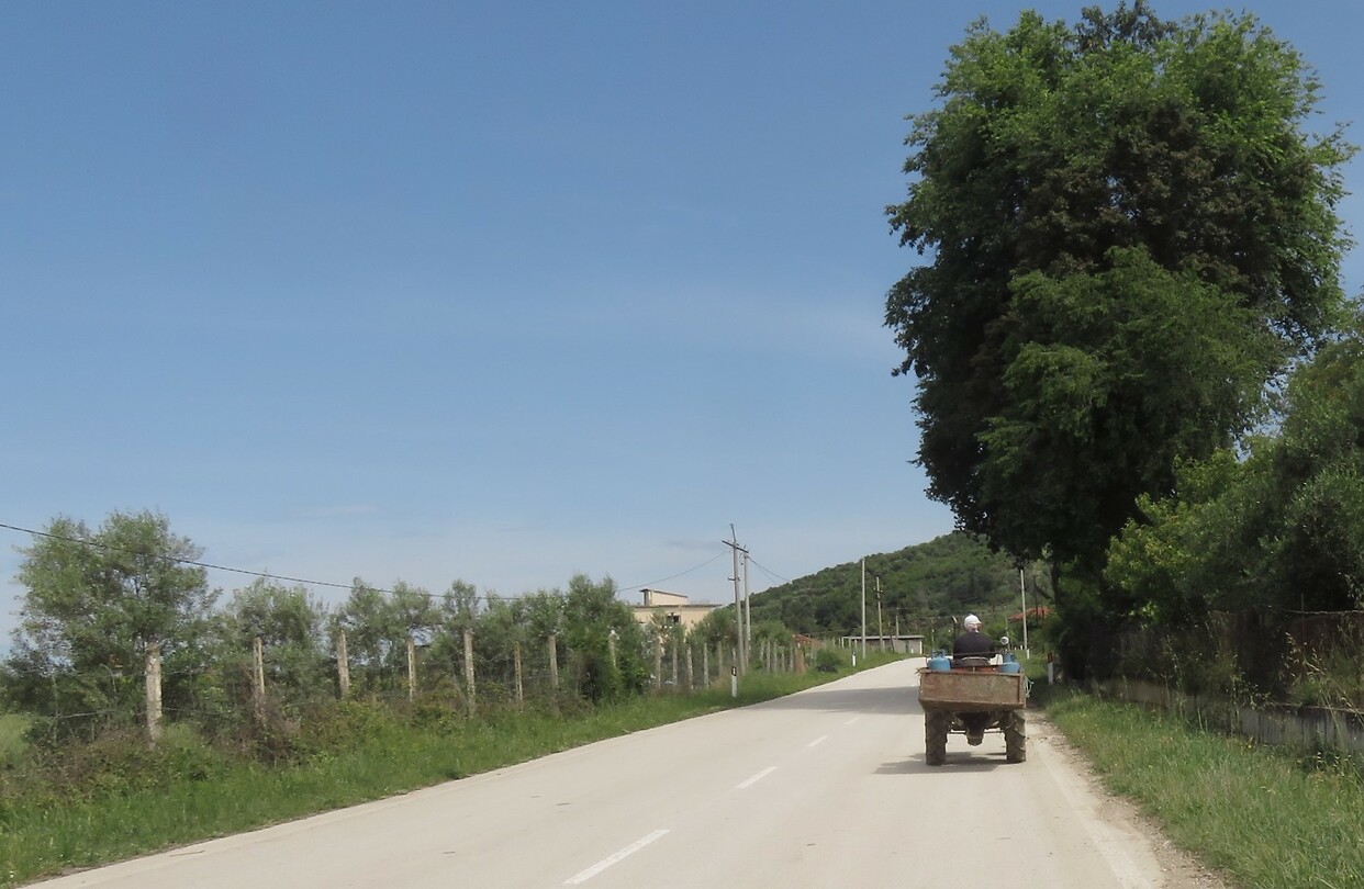 Langs de route