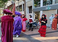 Raar volk in Santa Cruz