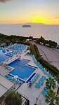 View vanuit Ramada Resort