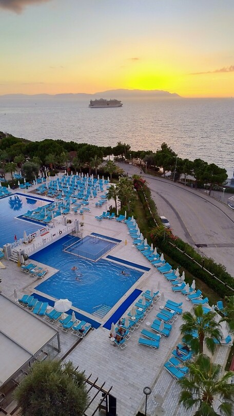 View vanuit Ramada Resort