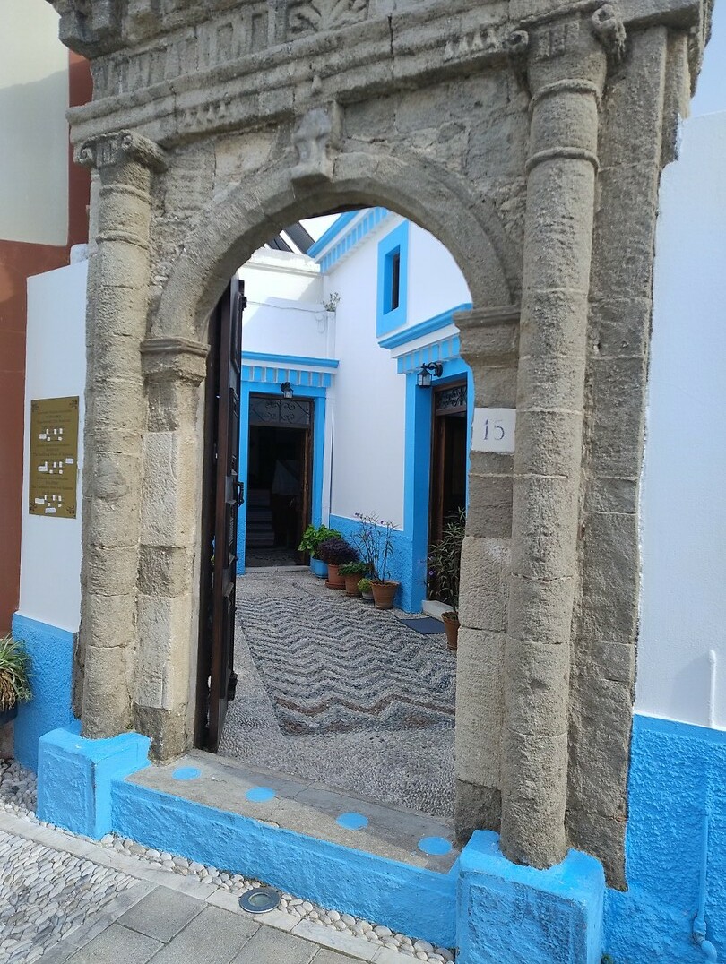 Blauw en wit in Kostinou