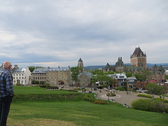 Uitzicht over Quebec