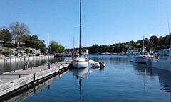 Aan de haven van Tobermory
