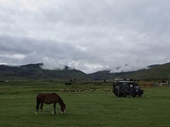 Parking in Mongolië