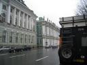 Parkeren bij de Hermitage