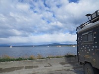 Puerto Natales aan het fjord