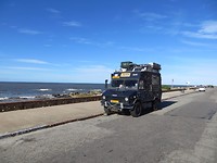 een 'rustige' straat in Montevideo