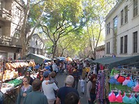 Montevideo, zondagsmarkt