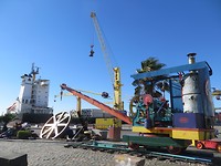 oude havenmeuk, stoommachine kraan