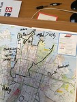 Onze fietsroute door Sydney
