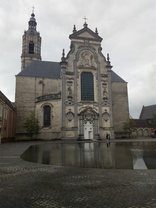 Abdij van Averbode Foto Bert op weg naar Santiago de Compostela